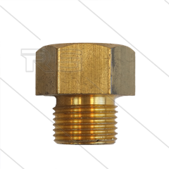 Thermostat Adapter - Messing - 3/8&quot; IG x 3/8&quot; AG - Koch - für EGO Thermostat