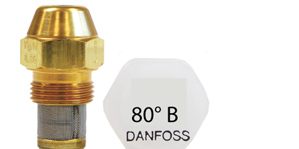 Danfoss - 80° B - Halbhohlkegel