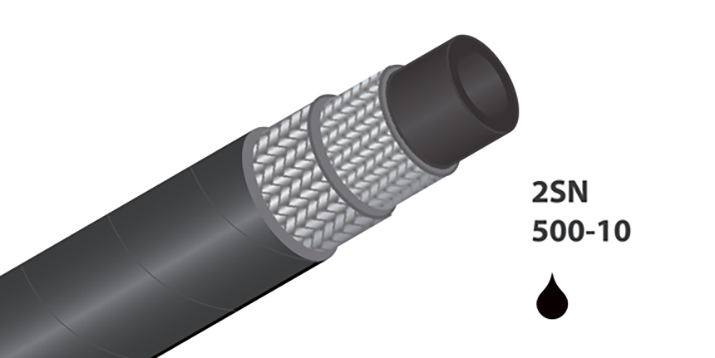 2SN Plus-10 - (3/8&quot;) - Schwarz