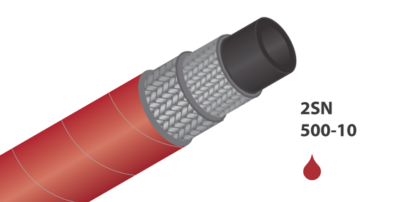 2SN Plus-10 - (3/8&quot;) - Rot