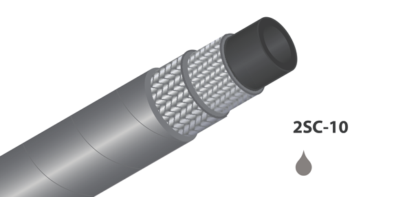 2SC-10 - (3/8&quot;) - Grau