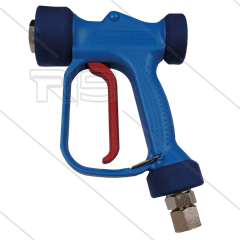 RB65 - blau - Messing - mit Drehgelenk - Lanzenanschluss - 24 Bar - 100 l/min - 90°C - 2 x 1/2&quot; IG