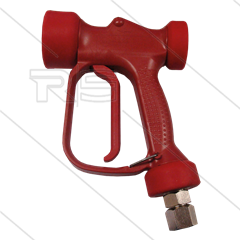RB65 - rot - Messing - mit Drehgelenk - mit Edelstahlstift - 24 Bar - 60 l/min - max 90°C - 1/2&quot; IG