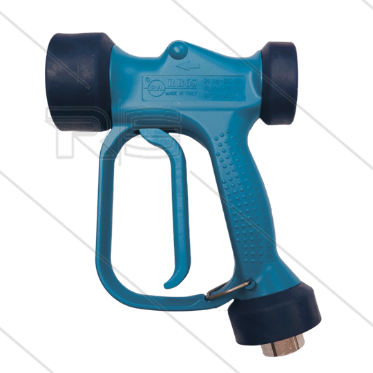 RB65 - blau - Messing - 24 Bar - 60 l/min - max 90°C - 1/2&quot; IG