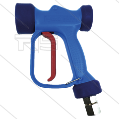 RB65 - blau - Messing - mit Drehgelenk - 24 Bar - 100 l/min - max 90°C - 1/2&quot; IG