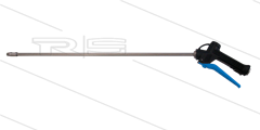 CP12 Chemie-Pistole - 1/4&quot; IG - VA Lanze (580mm) - 25 Bar - Düse 65.030 und Muffe - L=760mm