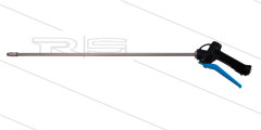 CP12 Chemie-Pistole - 1/4&quot; IG - VA Lanze (680mm) - 25 Bar - Düse 65.030 und Muffe - L=860mm