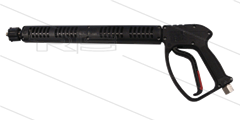 RL300 Pistole - mit Drehgelenk, Lanze S3 L=370mm - 310 Bar - 40 l/min - max 160°C - 3/8&quot; IG x