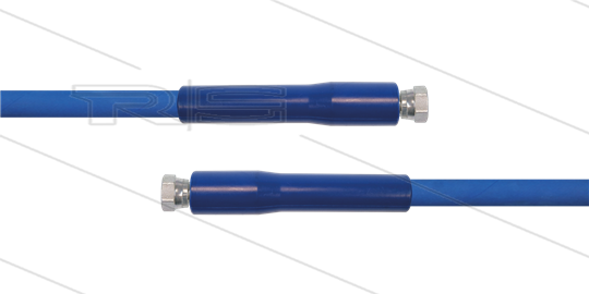HD-Schlauch blau 1SC-08 - 70m - 2x 3/8&quot; DKR - 2x GKS - 250 Bar
