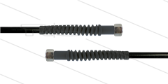 Carwash Titan-Slide Schlauch schwarz DN06 - 3,5m - 2x M18x1,5 (12L) DKOL - 2x SKS - 300 Bar