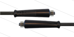HD-Schlauch schwarz 1SN-10 - 10m - 2x M18x1,5 (12L) DKOL - 2x GKS - 210 bar