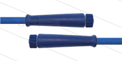 HD-Schlauch blau 2SN-Plus-10 - 5,0m - 2x M22x1,5 HV VA - 2 x GKS - 500 Bar