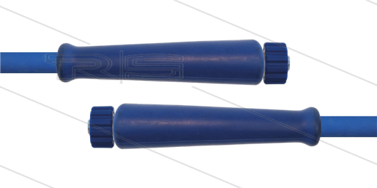 HD-Schlauch blau 2SC-10 - 30m - 2x M22x1,5 HV konisch - 2x GKS - 400 Bar
