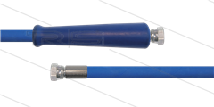 HD-Schlauch blau 2SC-10 - 10m - 2x 3/8&quot; DKR - 1x GKS - 400 Bar