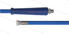 HD-Schlauch blau 2SC-08 - 10m - 3/8&quot; AGR x 3/8&quot; DKR - 1x GKS - 400 Bar