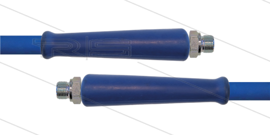 HD-Schlauch blau 2SC-12 - 12m - 2x 1/2&quot; AGR - 2x GKS - 400 Bar