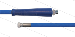 HD Schlauch blau 2SC-10 - 15m - 3/8&quot; AGR x 1/2&quot; DKR - 1x GKS - 400 Bar