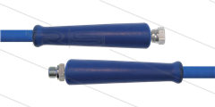 HD-Schlauch blau 1SC-10 - 10m - 3/8&quot; DKR x 3/8&quot; AGR - 2x GKS - 210 Bar