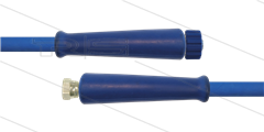 HD-Schlauch blau 1SN Plus-08 - 15m - M22x1,5 HV VA x 1/2&quot;DKR VA - 2x GKS - 315 Bar