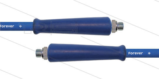 HD-Schlauch blau 2SCX-08 - Forever - 20m - 2x 1/2&quot; AGR - 2x GKS - 400 Bar
