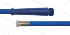HD-Schlauch blau 1SC-12 - 20m - M22x1,5 HV x 3/8&quot; DKR - 1x GKS - 250 Bar