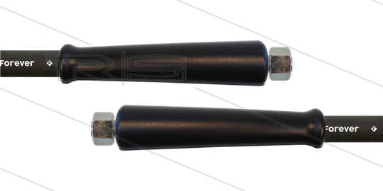 HD-Schlauch schwarz 1SCX-12 - Forever - 35m - 2x M22x1,5 (15L) DKOL - VA - 2x GKS - 170 Bar
