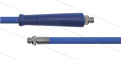 HD-Schlauch blau 2SC-10 - 15m - 2x 3/8&quot; AGR - 1x GKS - 400 Bar
