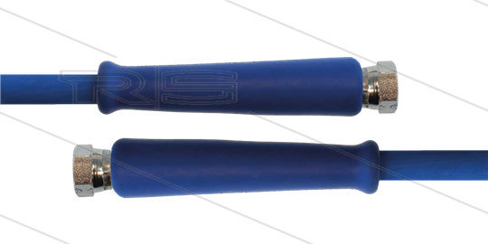 HD-Schlauch blau 2SC-10 - 40m - 2x 3/8&quot; DKR - 2x GKS - 400 Bar