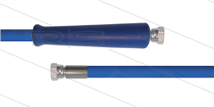 HD-Schlauch blau 2SC-08 - 20m - 2 x 3/8&quot; DKR VA - 1x GKS - 400 Bar