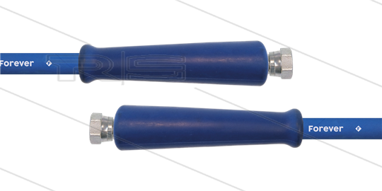 HD-Schlauch blau 2SCX-08 - Forever - 20m - 2x 1/2&quot; DKR - 2x GKS - 400 Bar