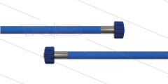 HD-schlauch blau 2SC-06 - 25m - 2x M22x1,5 HV - ohne GKS - 400 Bar