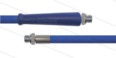HD-Schlauch blau 2SC-12 - 30m - 2x 3/8&quot; AGR - 1x GKS - 400 Bar