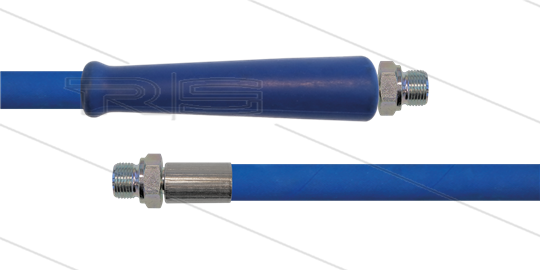 HD-Schlauch blau 2SC-12 - 40m - 2x 3/8&quot; AGR - 1x GKS - 400 Bar