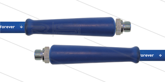 HD-Schlauch blau 1SCX-12 - Forever - 20m - 2x 3/8&quot; AGR - 2x GKS - 180 Bar