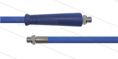 HD-Schlauch blau 2SC-08 - Glatt - 40m - 2x 3/8&quot; AGR - 1x GKS - 400 Bar
