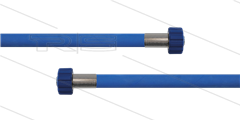 HD-Schlauch blau 2SC-08 - 50m - 2x M22x1,5 HV konisch - ohne GKS - 400 Bar