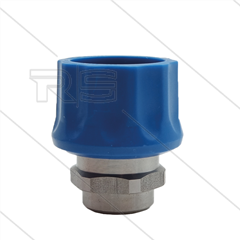 RP3100 - Kupplung - Edelstahl mit Kunststoffring - 250 Bar - 3/8&quot; IG