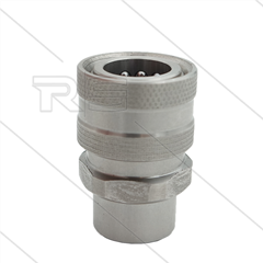 RP3100 - Kupplung - Edelstahl - 250 Bar - max 150°C - 3/8&quot; IG