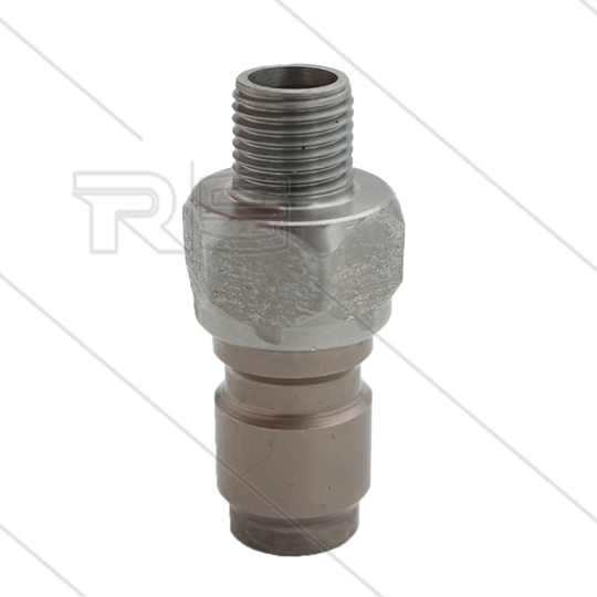 RP3100 - Nippel - Edelstahl - 250 Bar - Ø17,8mm - max 150°C - 1/4&quot; AG