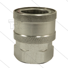 RSS250 - Kupplung - Edelstahl - 250 Bar - Ø19,9mm - max 90°C - passend zu Nilfisk-Alto - 3/8&quot; IG