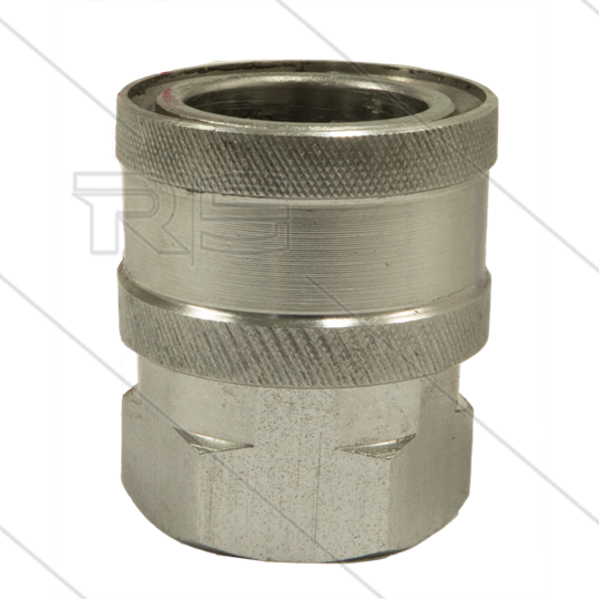 RSS250 - Kupplung - Edelstahl - 250 Bar - Ø19,9mm - max 90°C - passend zu Nilfisk-Alto - 3/8&quot; IG