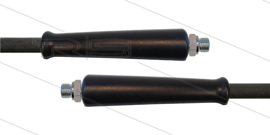 HD-Schlauch schwarz 2SN-10 - 20m - 2x 1/2&quot; AGR - 2x GKS - 400 Bar