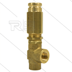 VS310 Sicherheitsventil - 310 Bar - 40 l/min - 60°C - Eingang: 3/8&quot; IG - Bypass: 3/8&quot; IG