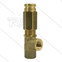 VS170 Sicherheitsventil - 150 Bar - 24 l/min - 60°C - Eingang: 3/8&quot; IG - Bypass: 3/8&quot; IG