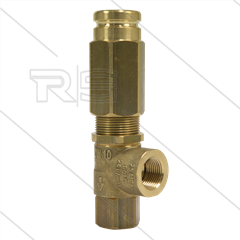 VS220 Sicherheitsventil - 220 Bar - 24 l/min - 60°C - Eingang: 3/8&quot; IG - Bypass: 3/8&quot; IG