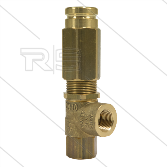 VS220 Sicherheitsventil - 220 Bar - 24 l/min - 60°C - Eingang: 3/8&quot; IG - Bypass: 3/8&quot; IG