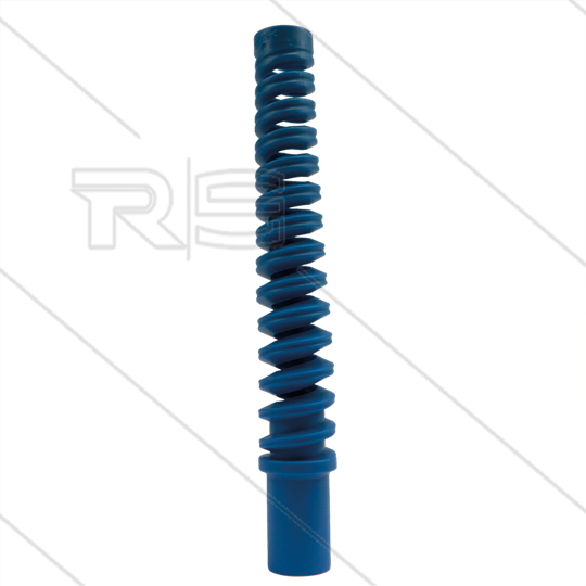 Knickschutz Spirale - 1/4&quot; - blau - Geeignet für 1/4&quot; Schläuche