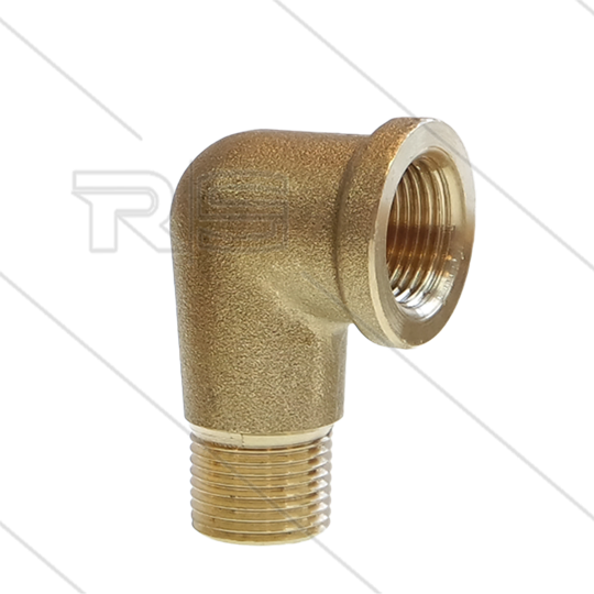 Winkel - Messing (ND) - 3/8&quot; IG x 3/8&quot; AG
