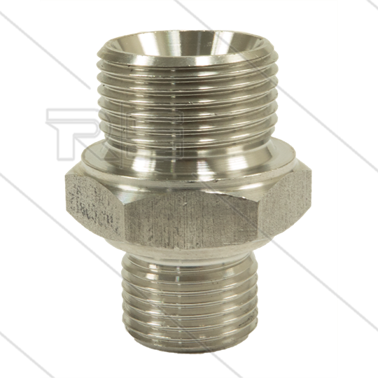 Reduziernippel - Edelstahl - 3/4&quot; AG x 3/8&quot; AG