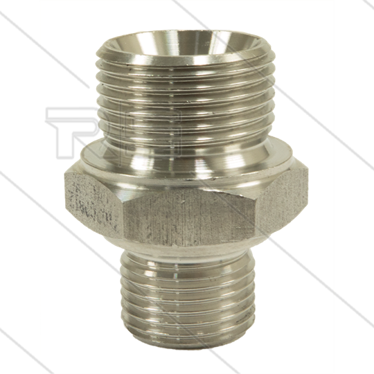 Reduziernippel - Edelstahl - 3/4&quot; AG x 1/2&quot; AG